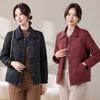 Осенне-зимняя куртка с хлопковой подкладкой, короткая женская теплая куртка с лацканами, маленькая куртка с хлопковой подкладкой