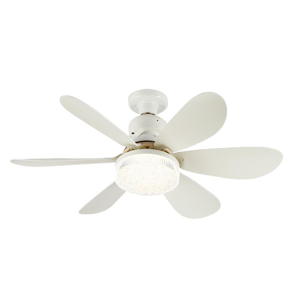 Тихий потолочный вентилятор со светодиодной подсветкой, 16,5-дюймовый пульт дистанционного управления для кухни, спальни, столовой