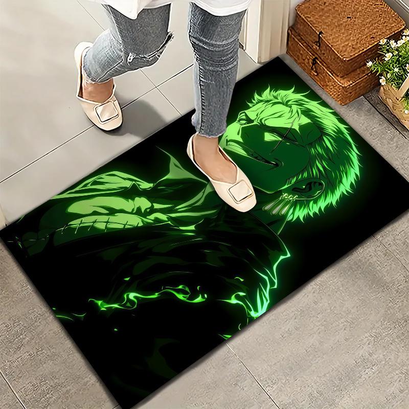 Roronoa Zoro Carpet Rug For Living Room Bedroom Home Sofa Decoration Kids Play Nonslip Floor Mat
