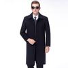 Winter Clothing for Middle-aged and Elderly Men's Wool Coats, Men's Woolen Coats, Men's Long Windbreakers, Thickened Coats, Men's Warm Dad Clothes