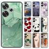 Shockproof Cover For Poco F6 Pro Case Animals Soft Silicone Bumper Cover For Xiaomi Poco F 6 PocoF6 Cases Funda Protective Shell
