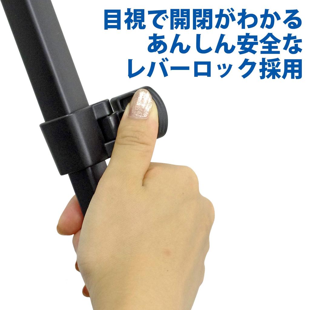 Velbon Family Video Tripod VIDEO II Lever Lock Total Height 155cm Leg Diameter 20mm Small Fluid Head Quick Shoe Compatible Smartphone Holder Included