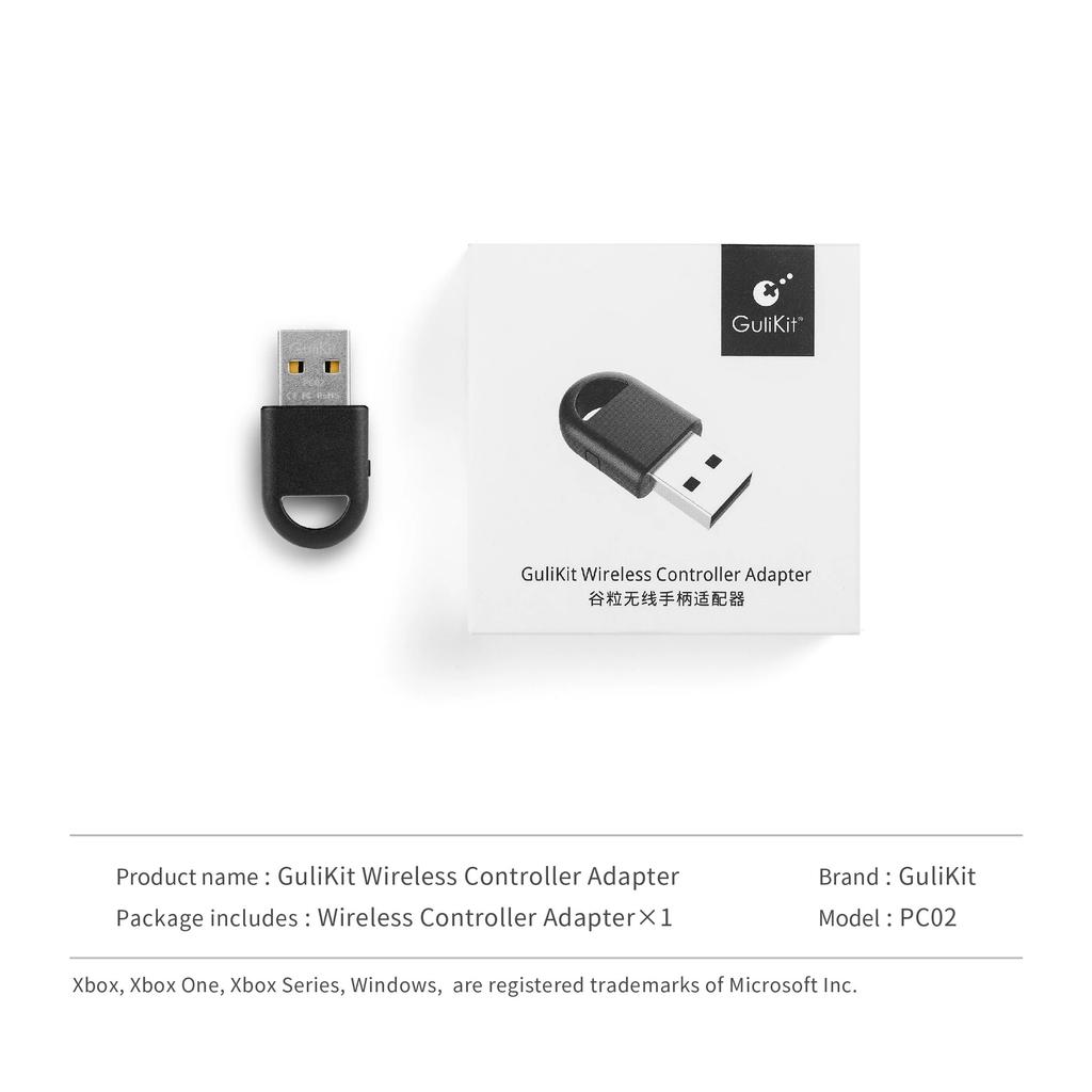 Wireless Controller Adapter for Windows PC Xbox