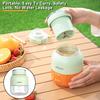 1 Set Cup Food 800ML Portable Juicer Grade Large Capacity Rechargeable Wireless Electric Blender Juice Maker