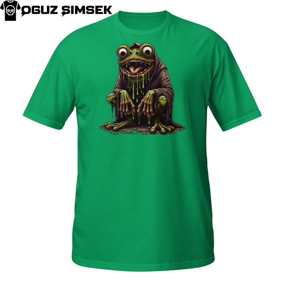 Slime Frog T-Shirt | Creepy Dripping Monster Toad | Gothic Swamp Creature Tee