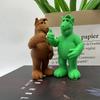 1 шт. 3D-печатное украшение «Пришелец с животом», Украшение-фигурка пришельца Альфа, Украшение-пришелец «Лайк и большой палец», Забавное украшение для дома
