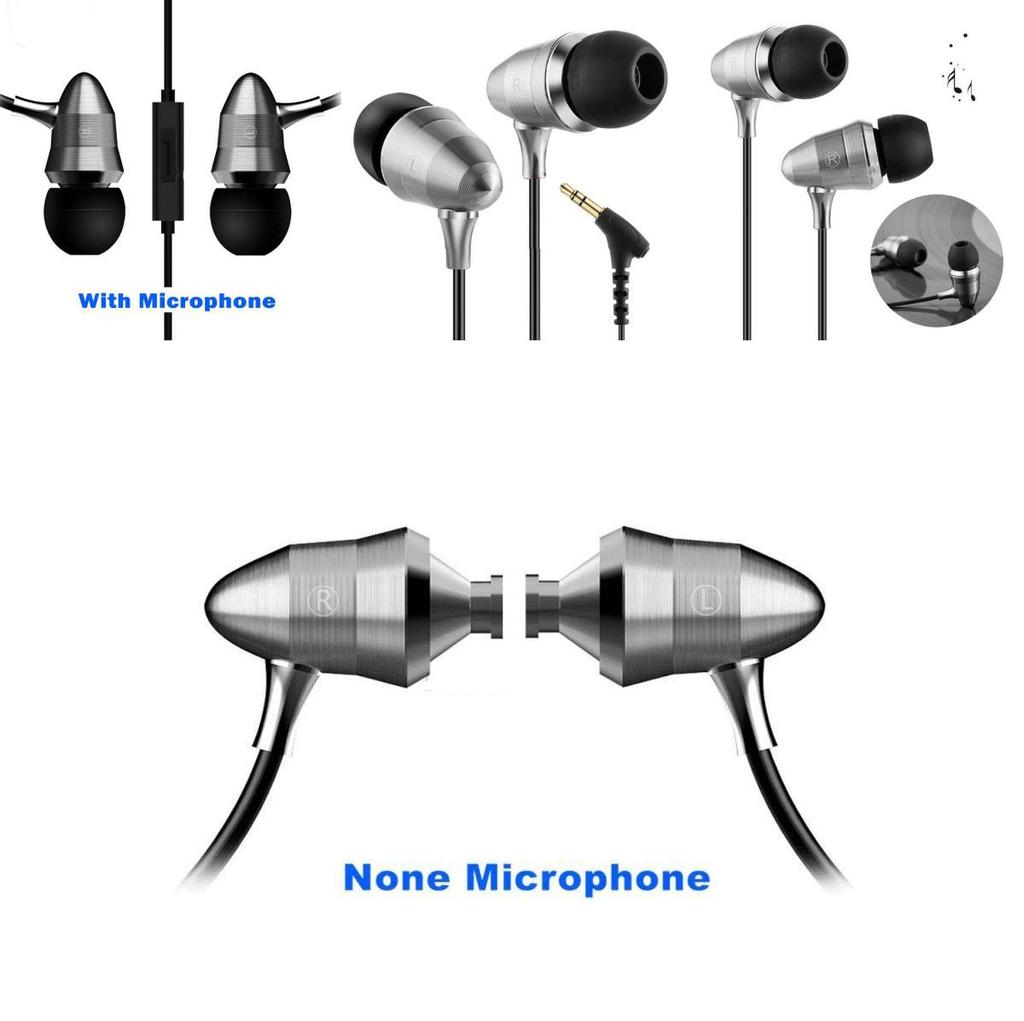 Наушники Silver Bullet Металлические Глубокий Бас Проводные Внутриканальные Наушники Для Меломанов
