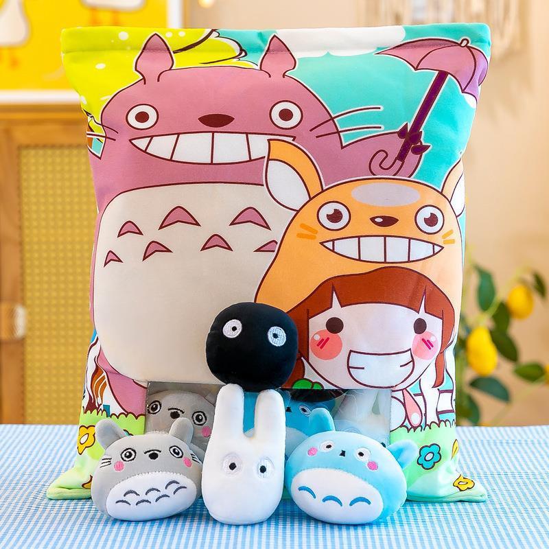 Bag Of Cheesy Puffs Pudding Cute Lot Toy Stuffed Soft Snack Plush Squishmallows Unicorn Plushie Toys Kids Women Gift Cute Animal Soft Plush