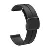 Silicone Sports Band for Oppo Watch 4 Pro, Magnetic Folding Clasp