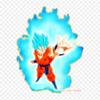 Patches For Clothes Bag Iron On Thermal Stickers Ssb Aura Goku Vegeta Pattern Washable Heat Transfer