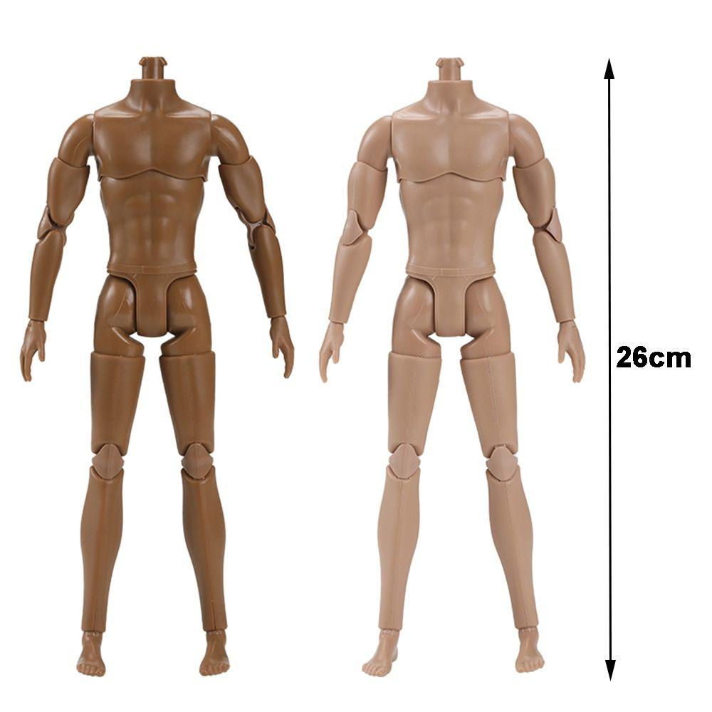 Normal Tan Skin 1/6 Action Figure Body 26cm Height 11 Inch Man Dolls For Children Birthday Gifts