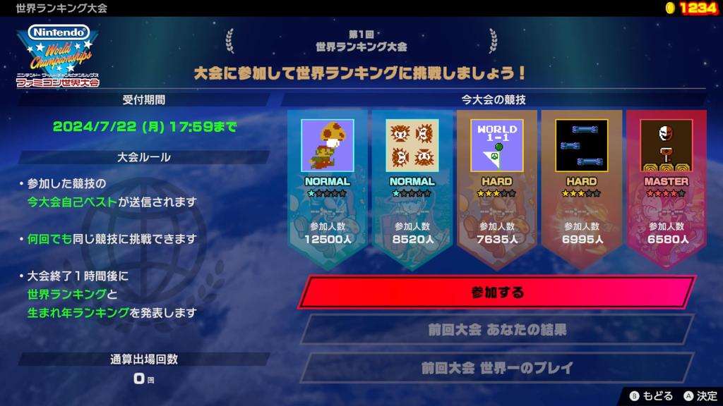 Чемпионат мира Nintendo - Switch