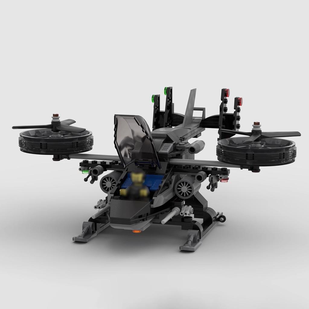 Светящийся мир Строительный блок набор Вертолет Строительный блок игрушка детский рождественский подарок