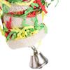 Loofah Hanging Funny Bird Toys Handmade Natural Parrot Toys Swing Wear-resistant Pet Chew Toys Climb Playing Pendant