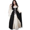 Vintage Robe Dress Renaissance Strap Waist Court Dress Medieval Stage Performance Costume