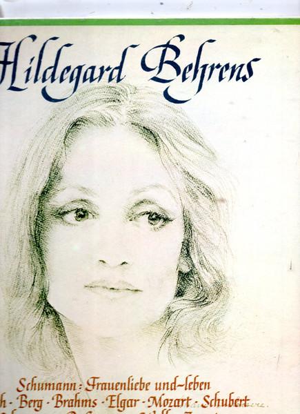Виниловая пластинка HILDEGARD BEHRENS DAVID SYRUS Schumann Frauenliebe Und Leben 2704421 His Masters Vo 1986 Европа Классика Б/у