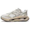 Li Ning Exceed Infinity Износостойкие Дышащие Низкие Спортивные Повседневные Кроссовки Женские Бело-Серые AZGT004-2