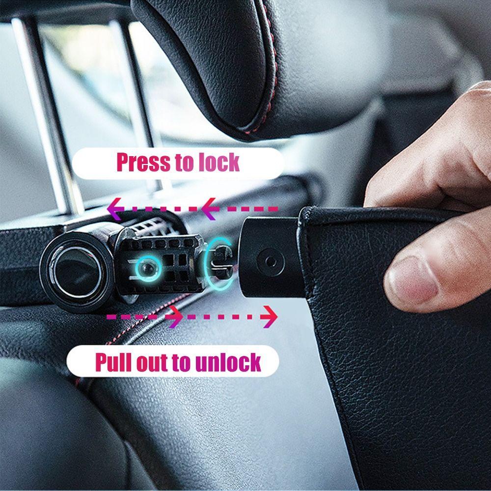 Ergonomic Automobile Headrest with Side Pad Neck Pillow Universal Car Side Headrest Adult
