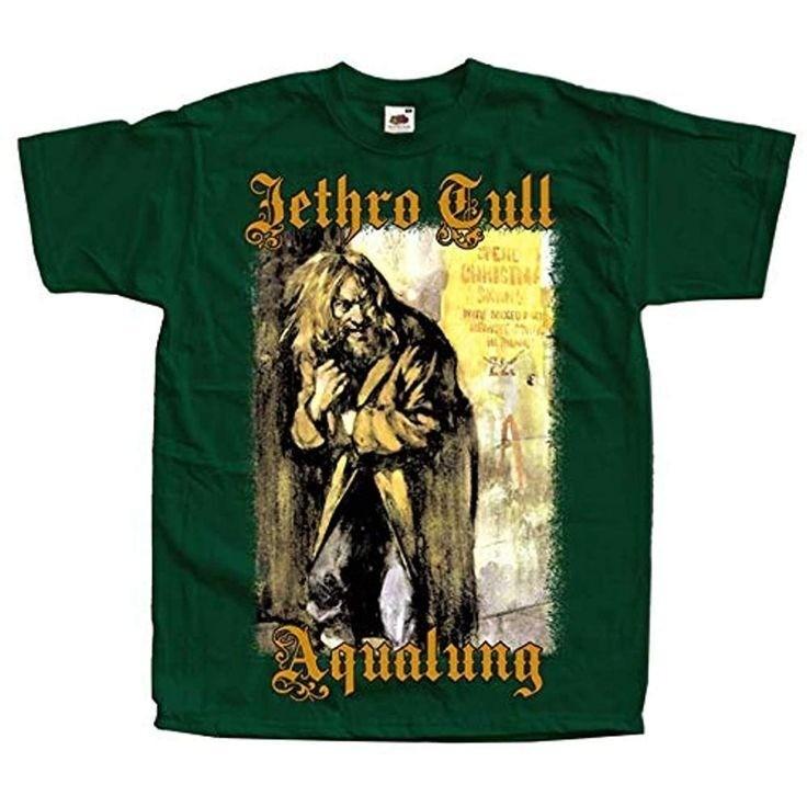 Rare Jethro Tull Aqualung Men T Shirt 100% Cotton Short Sleeve tee C22.61 Unisex T-Shirt