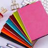 Блокнот А5 с утолщенными краями цвета радуги, обложка из искусственной кожи, прочный переплет, четкая линия печати, гладкое письмо, 100/200 страниц, офис, бизнес-студенты