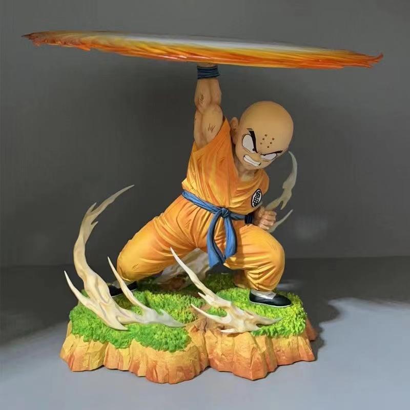 22cm Drogan Boll Kienzan Kuririn Figure Namek Kuririn Figurine Pvc Satue Action Figures Collection Model Toys Gifts