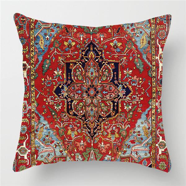 Ethnic Bohemian Throw Pillow Cover Bedroom Sofa Car Pillowcases Pillow Lumbar Pillow Sofa Pillowcase