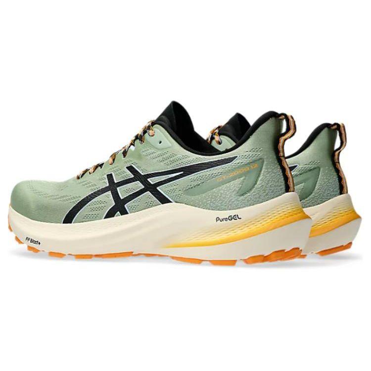 Asics GT 2000 12 TR Nature Bathing — Мужские кроссовки Green Fellow Yellow 1011B775-250