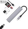 USB HDMI концентратор 6 в 1 USB 3.0 на RJ45 1000 Мбит/с PD Быстрая зарядка SD/TF кард-ридер Разветвитель USB-C концентратор Док-станция