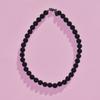 Usite GEMMA NECKLACE, BLACK (10mm)