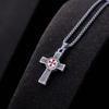 Templar Double-Sided Cross Necklace: Trendy European and American Style