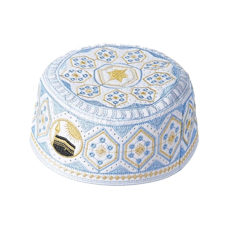 Дышащая кипа для мужчин, женщин и детей Складная еврейская шляпа Подходит для собраний в синагоге