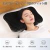 Gel Pillow, TPE Fiber Pillow with Two Pillowcases, Adjustable Height, Zero Gravity, Pressure Relief, Washable, Breathable, Perfect for Sleeping on