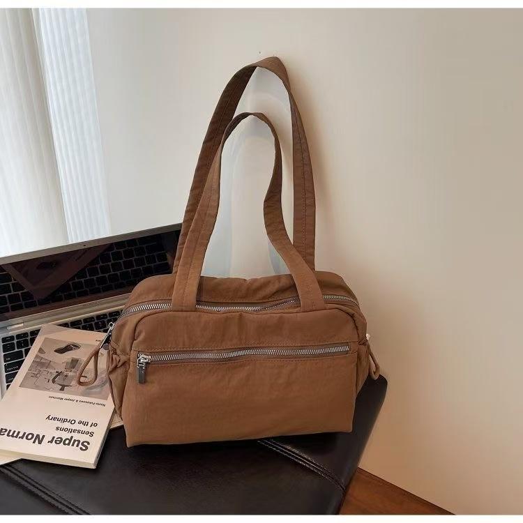Girls Bag Korean Vintage Fashion Y2K New Nylon Shoulder Bag Purses and Handbags Women