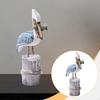 Beach Statue Animal Figurine Bird Decor Birds Ornament for Desk Office Living Room