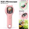 Mini Kids Optical Microscope With Photo And Video Function 500X Observe The Microscopic World Science Children Educational Toys
