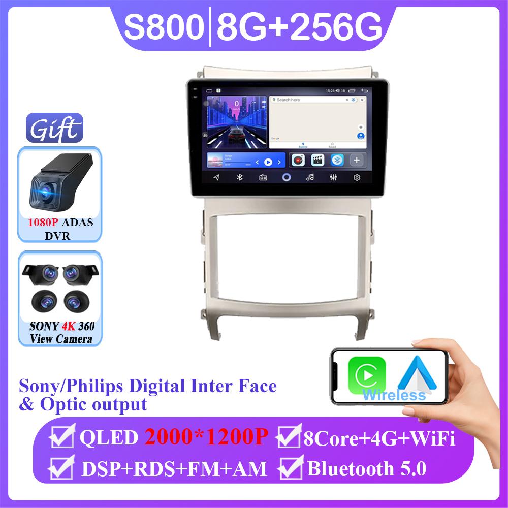 Android 14 Для Hyundai Veracruz ix55 2006 - 2015 Автомагнитола Стерео Головное устройство Carplay Мультимедийный Видеоплеер Навигация Не 2din