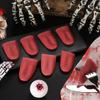 Halloween Silicone Fake Tongue Prank Prop Halloween Harmless Magic Trick Joke Horrible Stretchable Tongue Toys Party