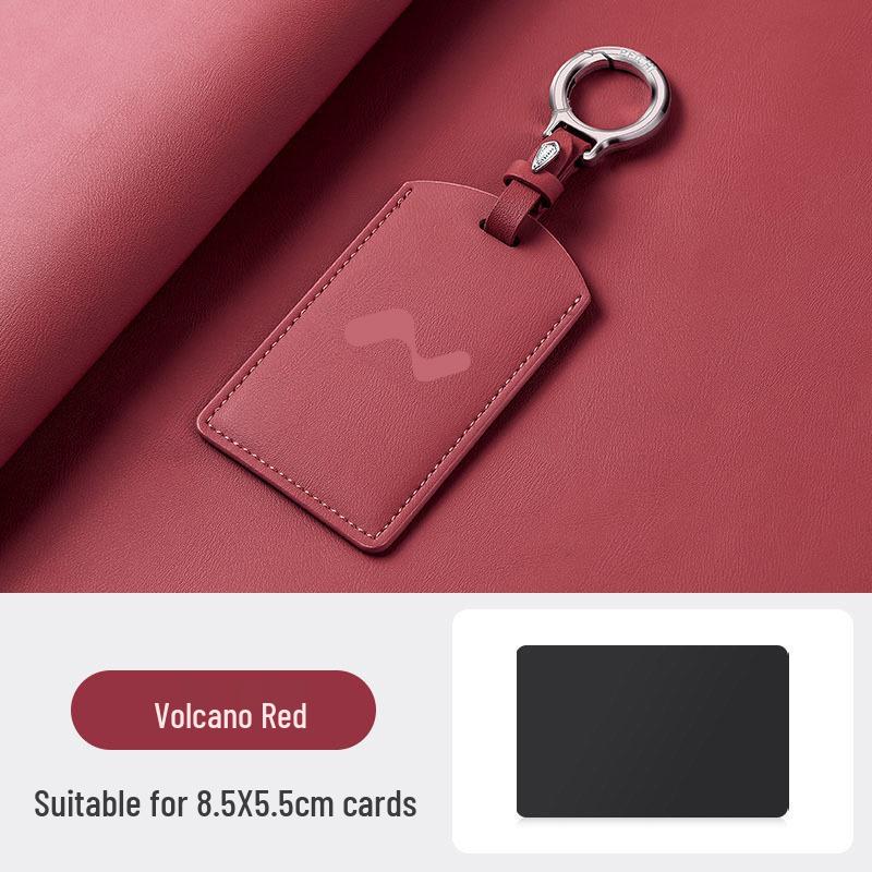 Держатель для ключей Lada: Кожаный NFC-чехол для защиты для мужчин и женщин