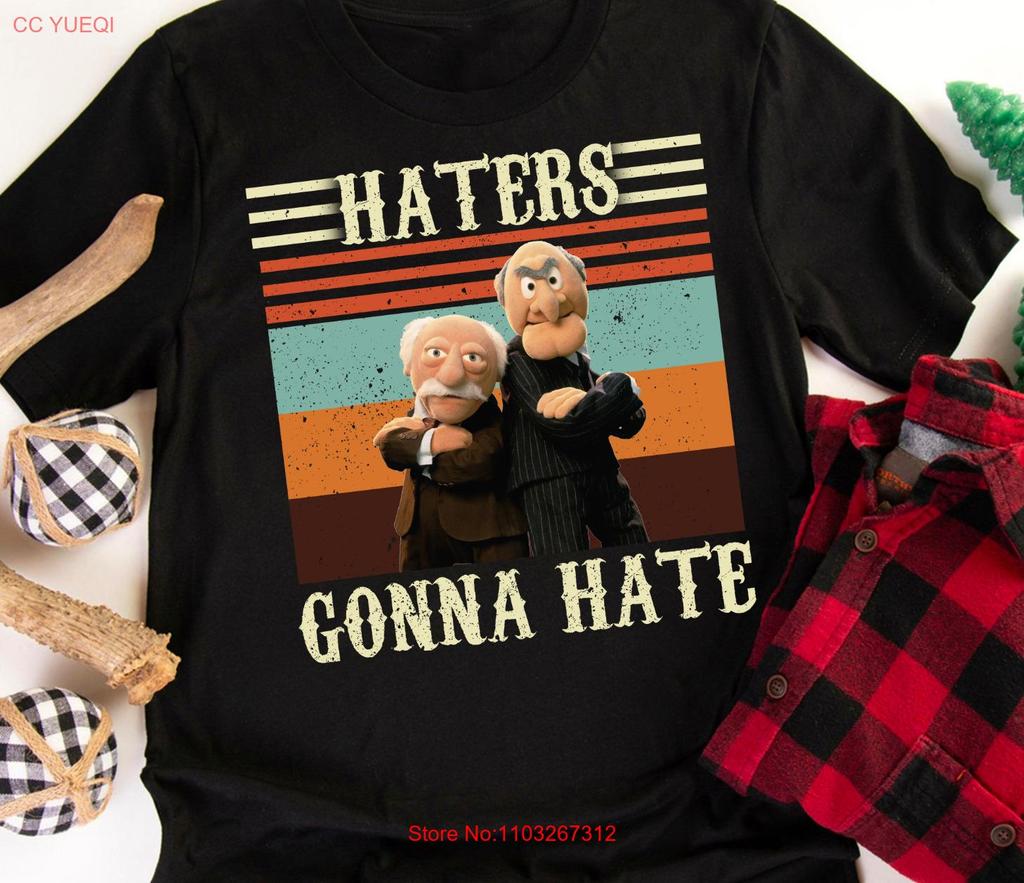 Haters Gonna Hate Statler And Waldorf Vintage TShirt Statler And Waldorf Shirt
