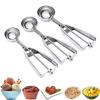 Stainless Steel Ice Cream and Fruit Baller Spoon Set