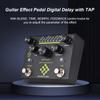 MOSKYAudio Guitar Effect Pedal Digital Delay with TAP Dual Footswitch Delay Pedal Guitar Pedal with