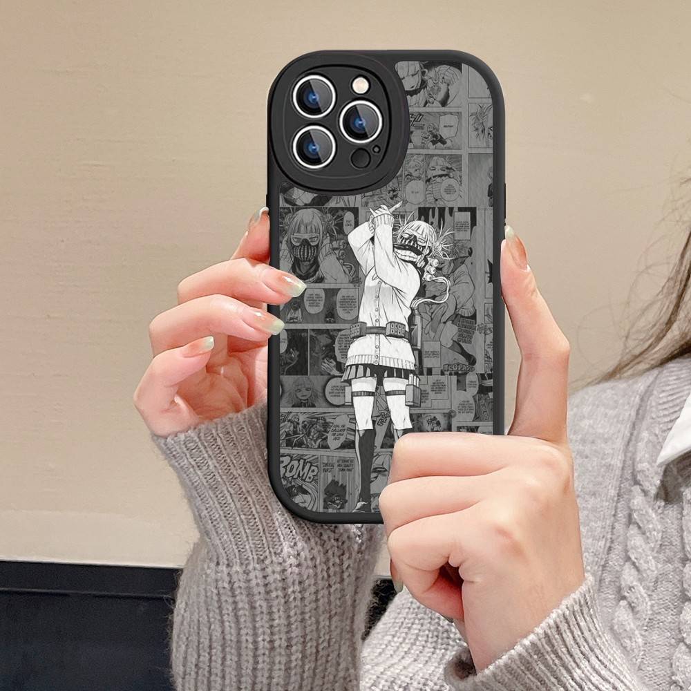 Моя геройская академия Кацуки Бакуго Мой герой Для iPhone 16 16E 15 14 13 12 11 Pro Max Plus Кожаная задняя крышка для телефона