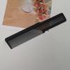 Hairdressing Comb Non-slip User-friendly Carbon Fiber Wide Teeth Lifespan Beauty Anti-fade Long Accessory Nylon Black Comb
