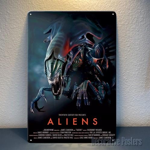 1wAliens Movie Metal Poster Collectable Tin Sign 20x30cmaluminum