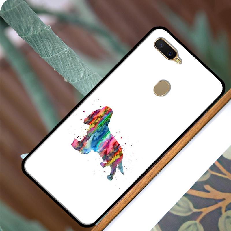 Чехол для телефона с собакой породы английский кокер-спаниель для OPPO A83 A91 A93 A1K A15 A3S A54 A74 A94 A5 A9 A31 A53 A52 A72 A53S Задняя крышка