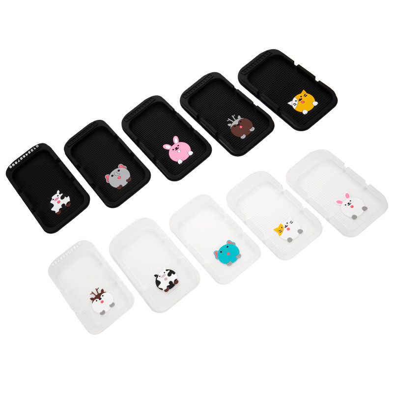 Car Storage Pad Automotive Device Mount Multifunctional Car Navigator Dashboard Cover Dashboard Mobile Phone Fixed Non-Slip Mat