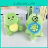 Whimsical Rotating Turtle Plush Keychain Delightful Stress Relief Toy Children For