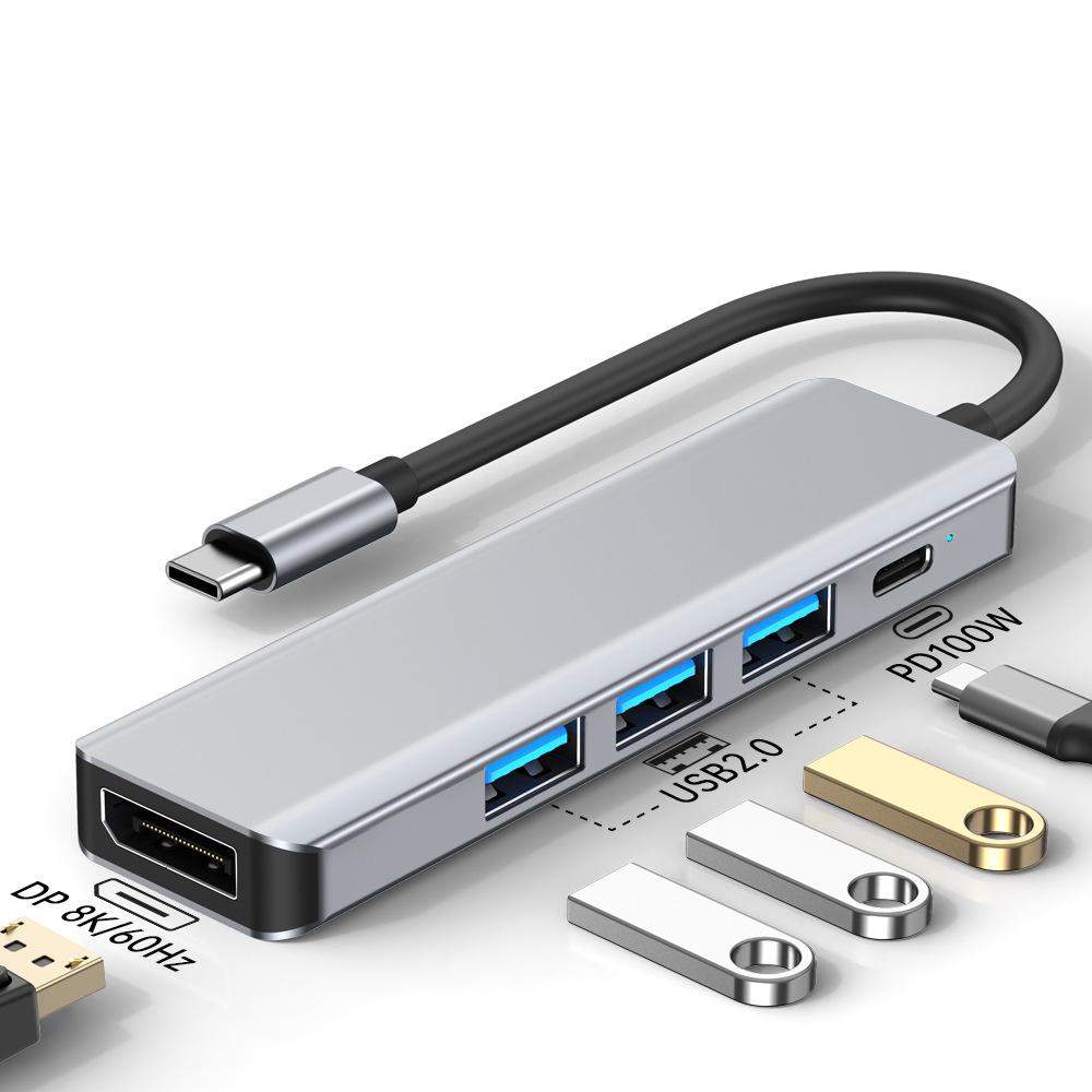 4K HD USB-C Док-станция для ноутбука Хаб Конвертер