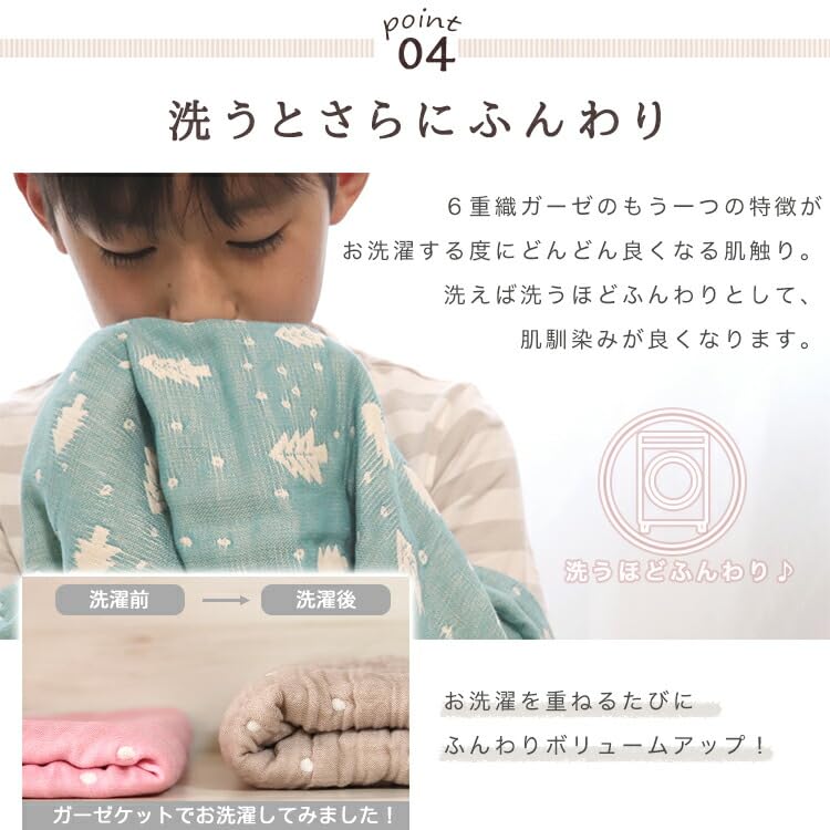 Марлевый плед SOKO+3 с 6 слоями и дизайном с кроликами,