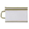 Transparent A4 File Folder Bag Waterproof Document Bag Mesh Zipper Storage Bag  School Office